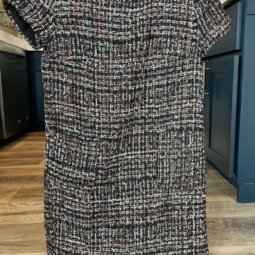 Woven sparkly mini dress
